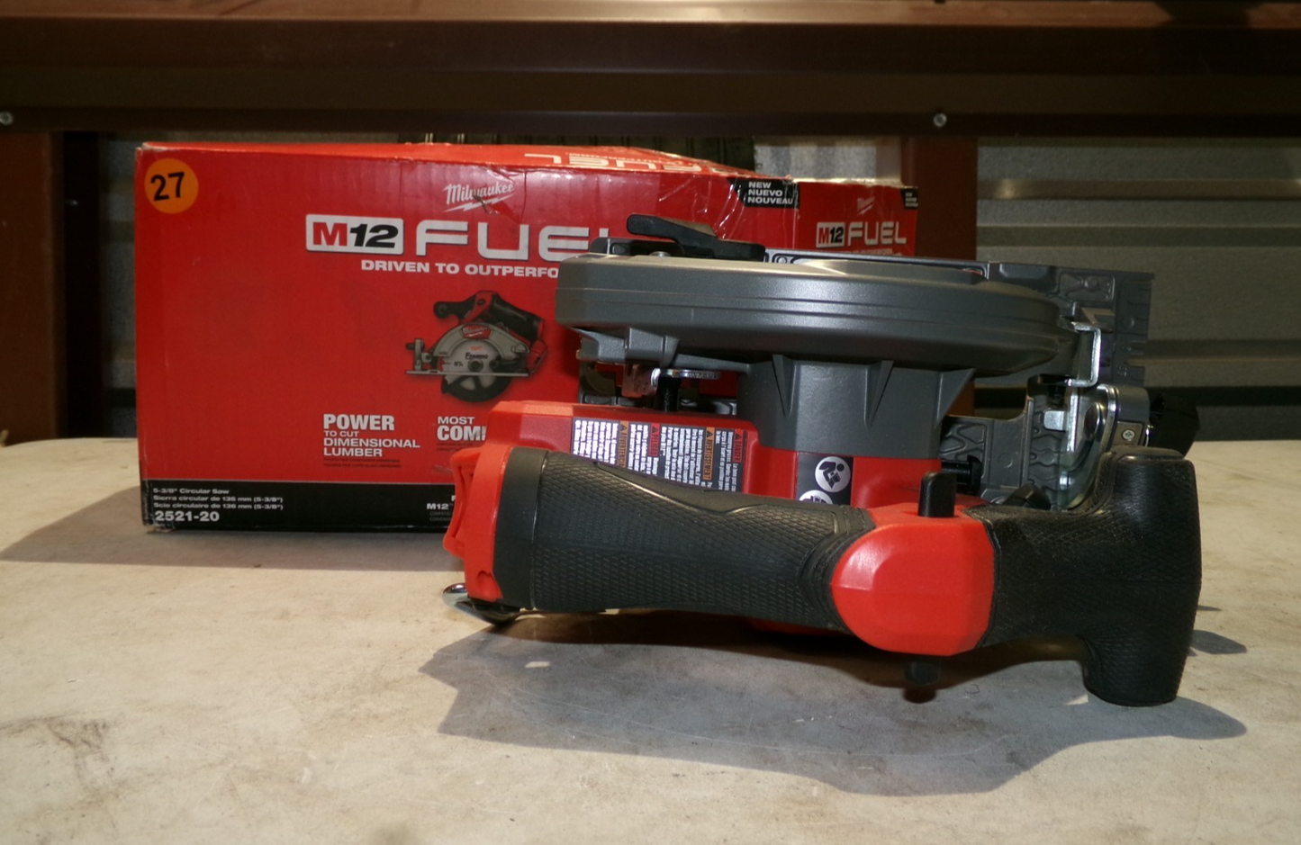 Milwaukee 252120 M12 12V Brushless 53/8 in. Cordless Circular Saw Tool Only6