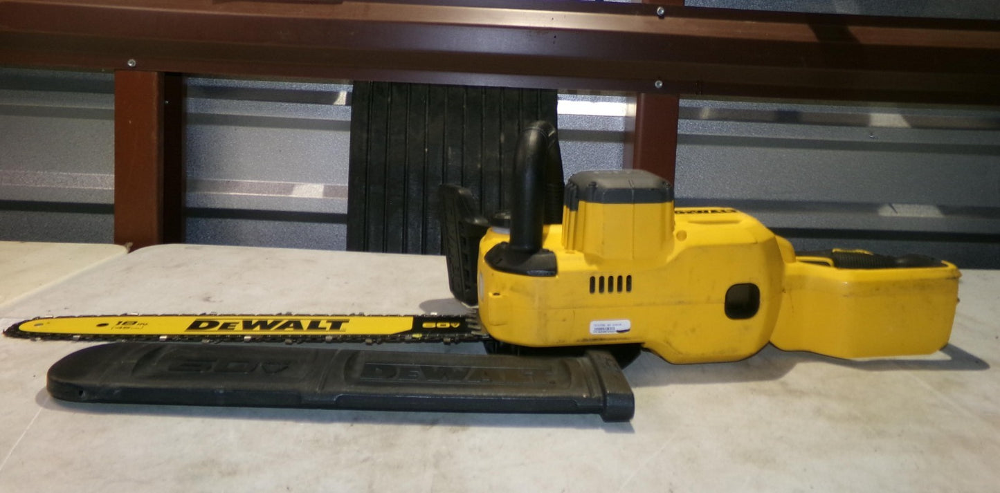 DEWALT 60V MAX* 18 in Brushless Cordless Chainsaw Tool Only DCCS6727