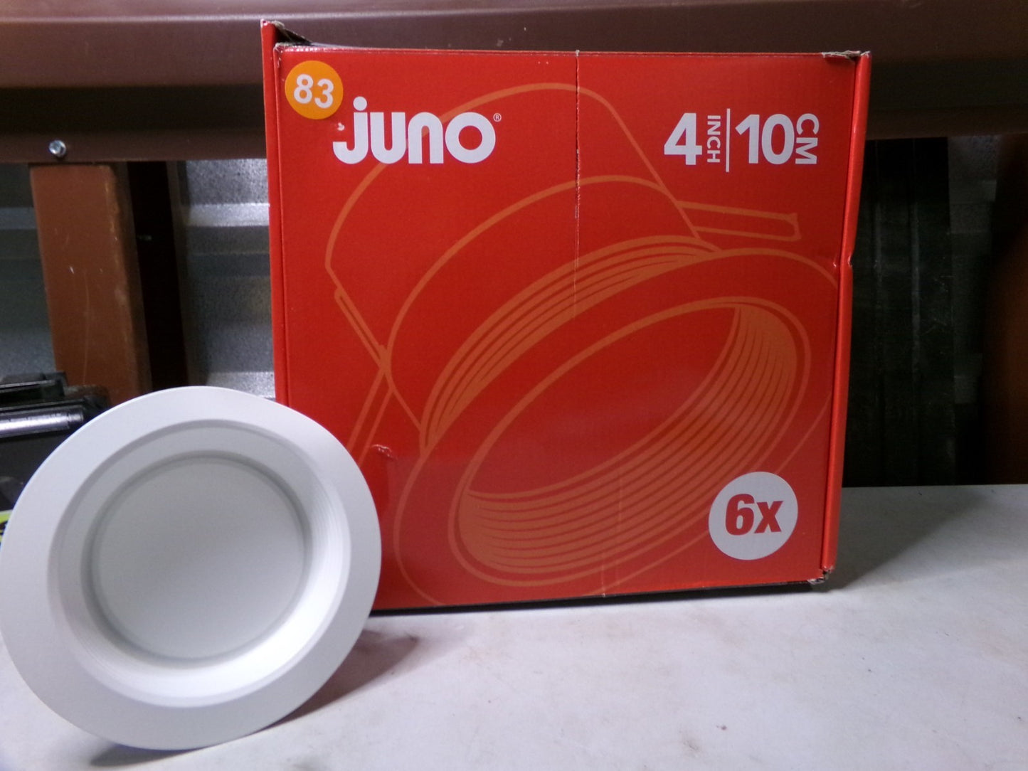 Juno 4BEMW SWW5 90CRI CP6 M2 ESeries LED Recessed Downlighting 4Inch (6Pack)1