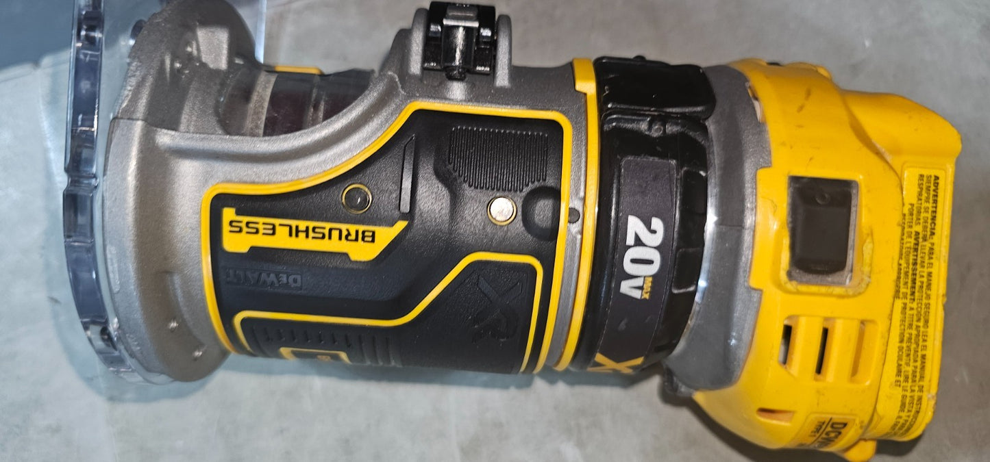 DEWALT DCW600B 20V MAX XR Cordless Compact Router Tool Only5