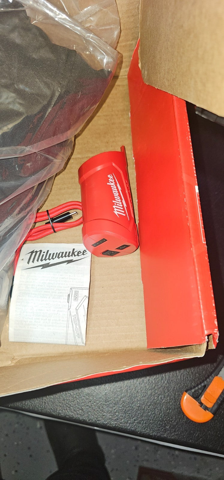 Milwaukee Men's Small M12 12V AXIS Black Heated Jacket NO BATTERY 4