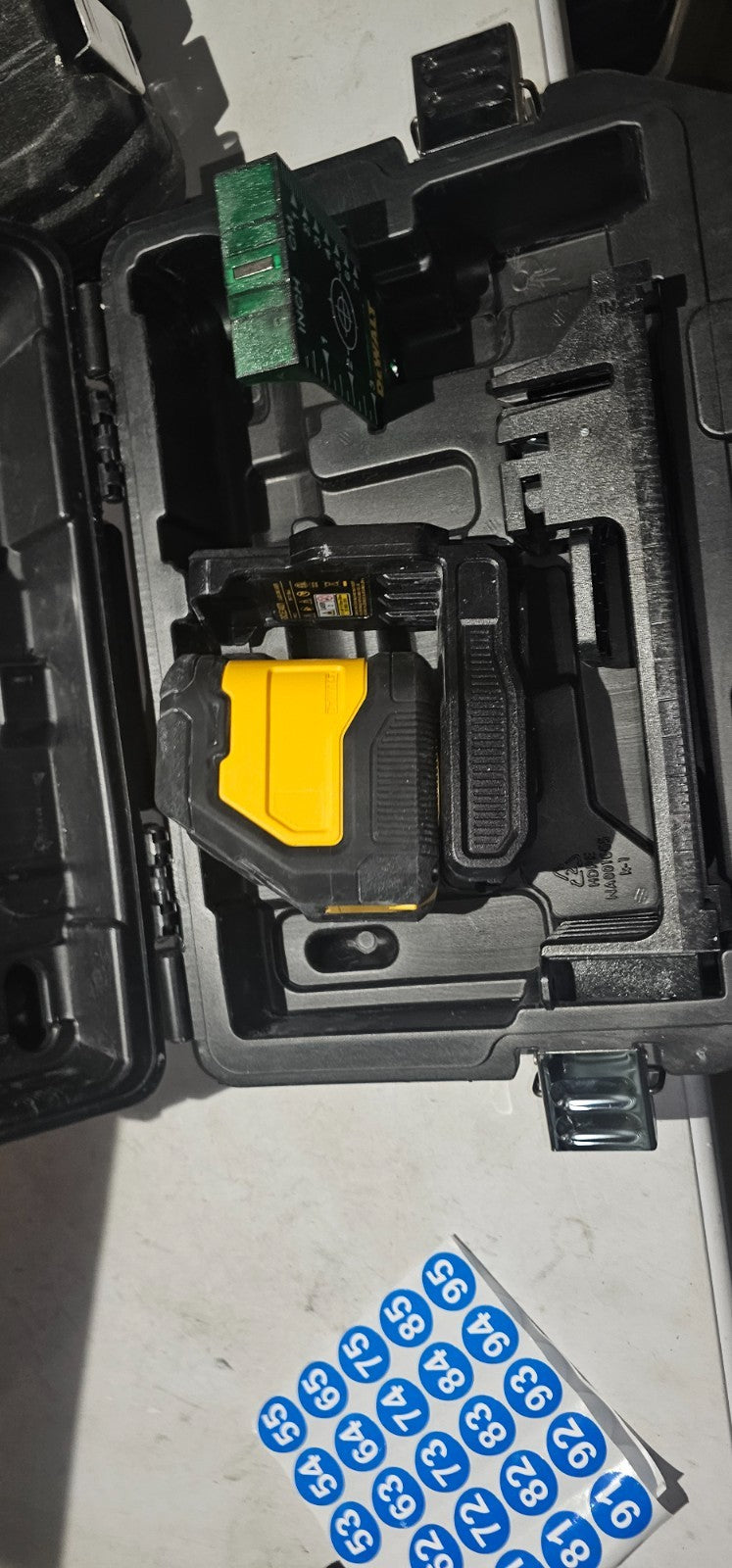 DEWALT DCLE34031 20V 3x360 Line Laser  Tool Only 523