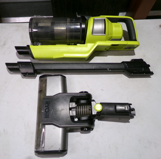 RYOBI Brushless Cordless Pet Stick Vac/ DualRoller Bar , Battery and Charger0