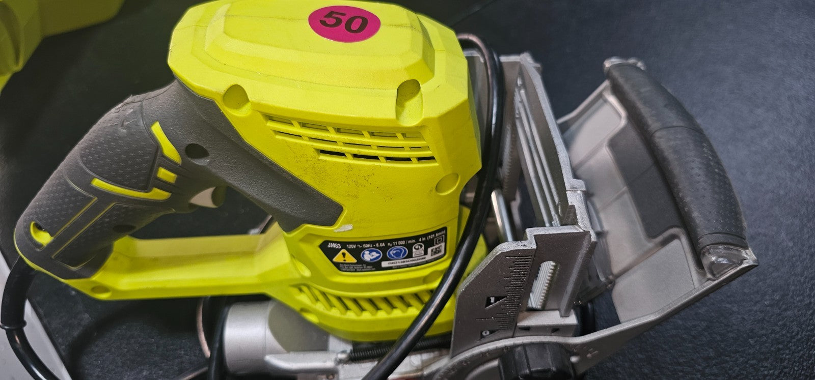 Ryobi JM83K 6 Amp AC Biscuit Joiner2