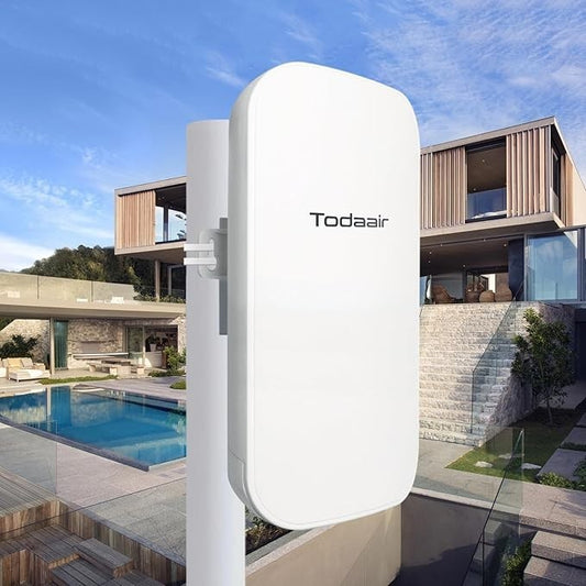 2025 Outdoor WiFi Extender Plus,Signal Booster Long Range 5G, Up to white0
