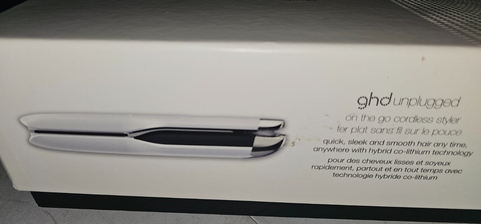 ghd Unplugged USBC Rechargeable Flat Iron Styler  White6