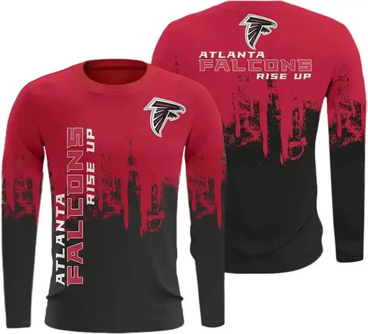 Atlanta Falcons long sleeve shirt 4XL0