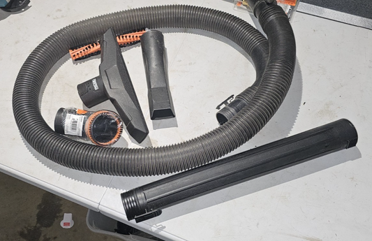 RIDGID 6 Gallon Attachments Only Nozzle and Hoses Only0