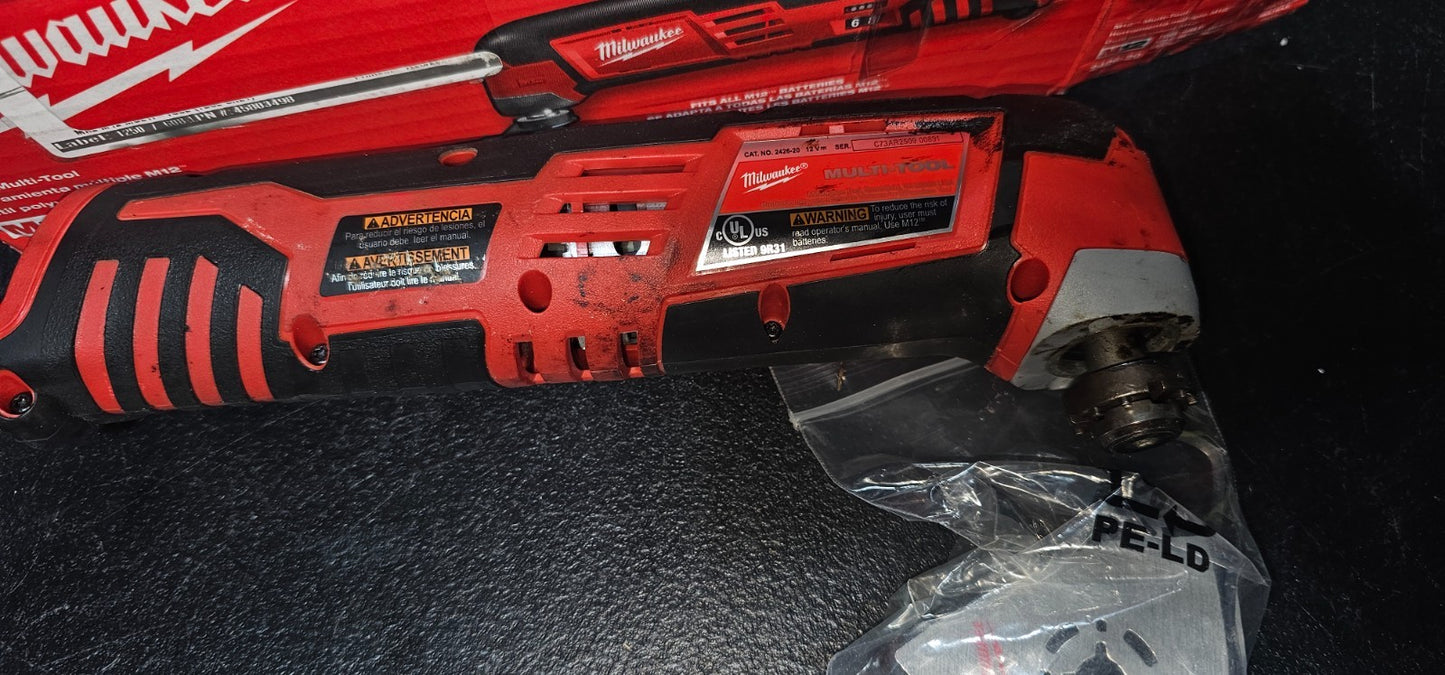 Milwaukee 242620 M12 MultiTool (Tool Only)2