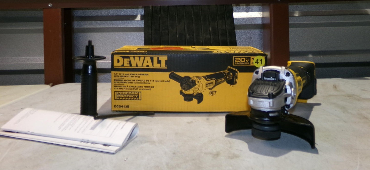 DEWALT DCG413 20V 41/2 inch Grinder  Tool Only5