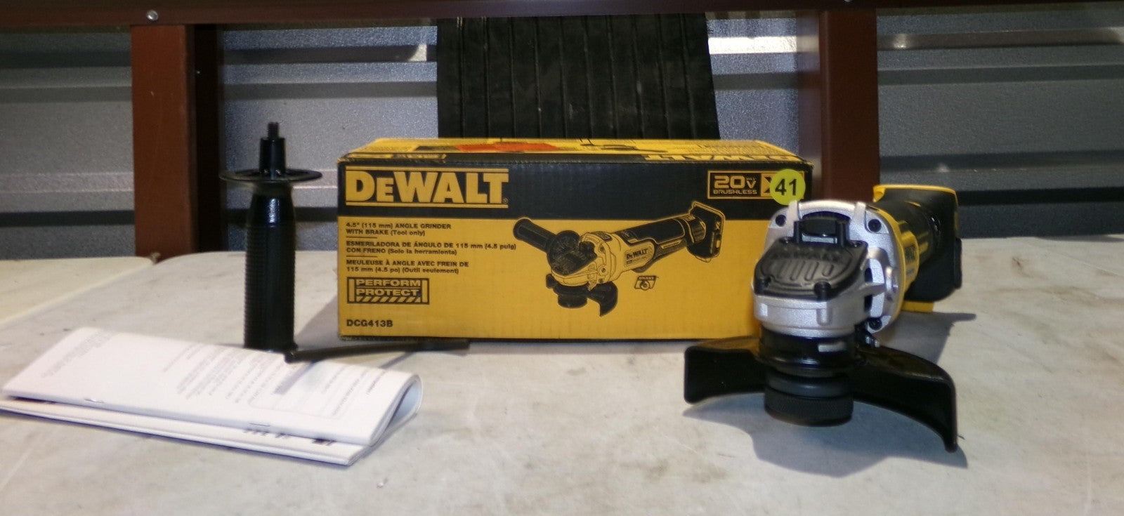 DEWALT DCG413 20V 41/2 inch Grinder  Tool Only5