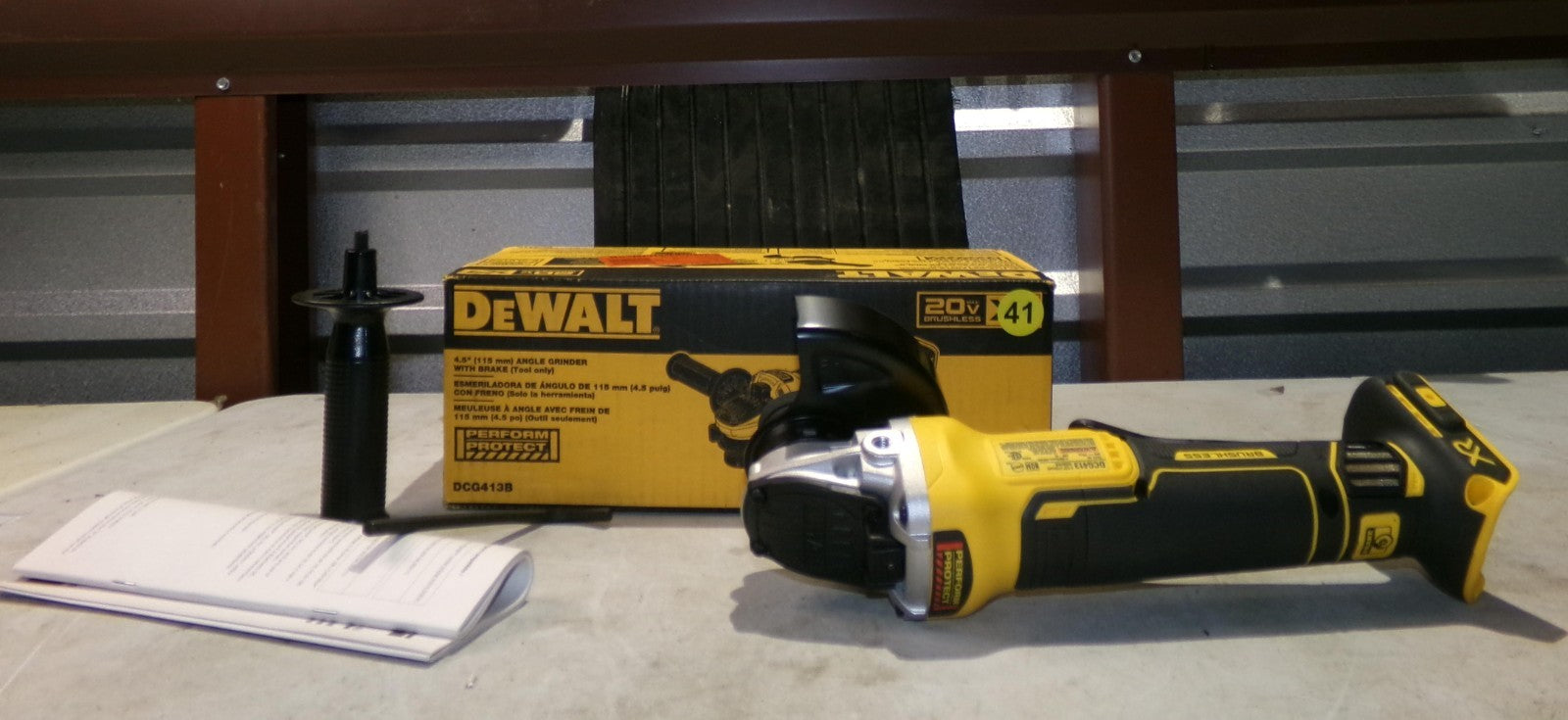 DEWALT DCG413 20V 41/2 inch Grinder  Tool Only6