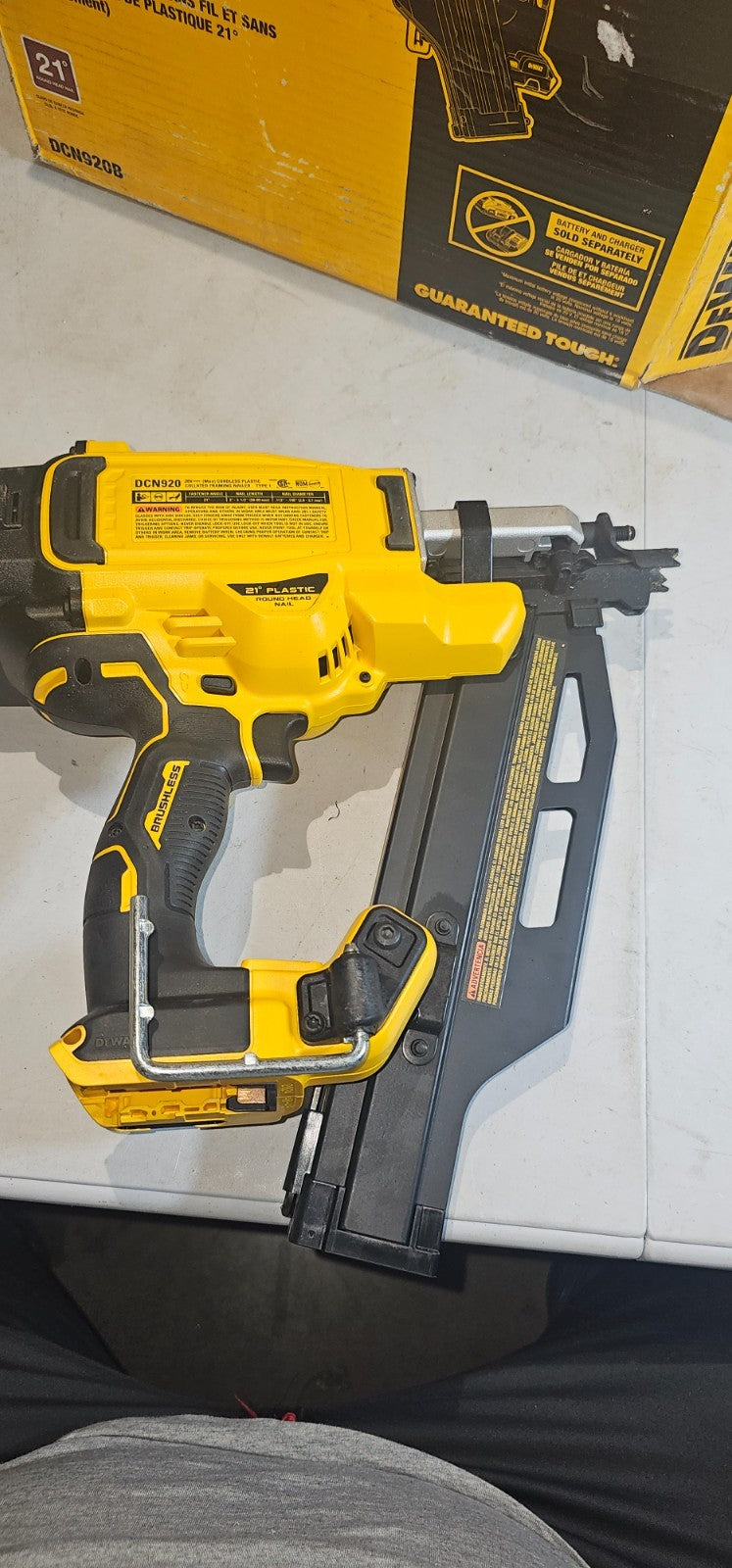 DEWALT 20V DCN920 FRAMING NAILER BARE TOOL ONLY 8611