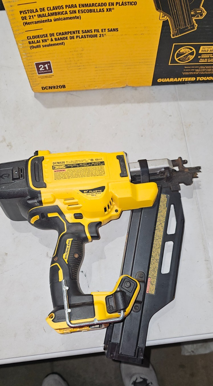 DEWALT 20V DCN920 FRAMING NAILER BARE TOOL ONLY3