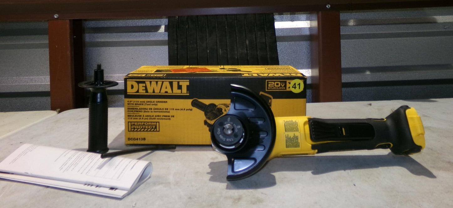 DEWALT DCG413 20V 41/2 inch Grinder  Tool Only7