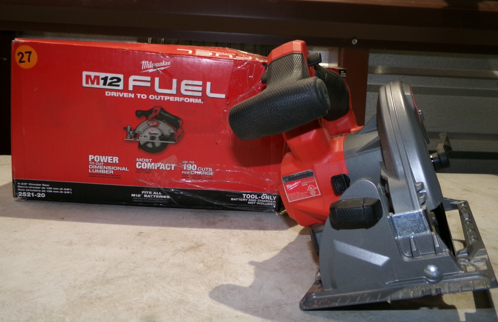 Milwaukee 252120 M12 12V Brushless 53/8 in. Cordless Circular Saw Tool Only4