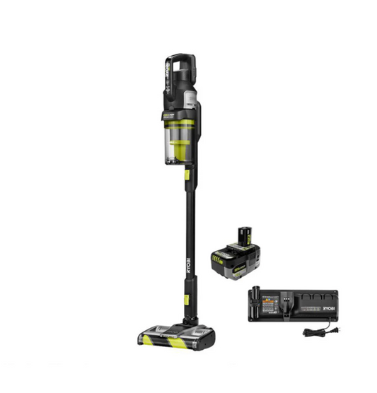 RYOBI 18V Cordless Advanced Whisper Series Stick Vaccum (PBLSV719) + Battery 70