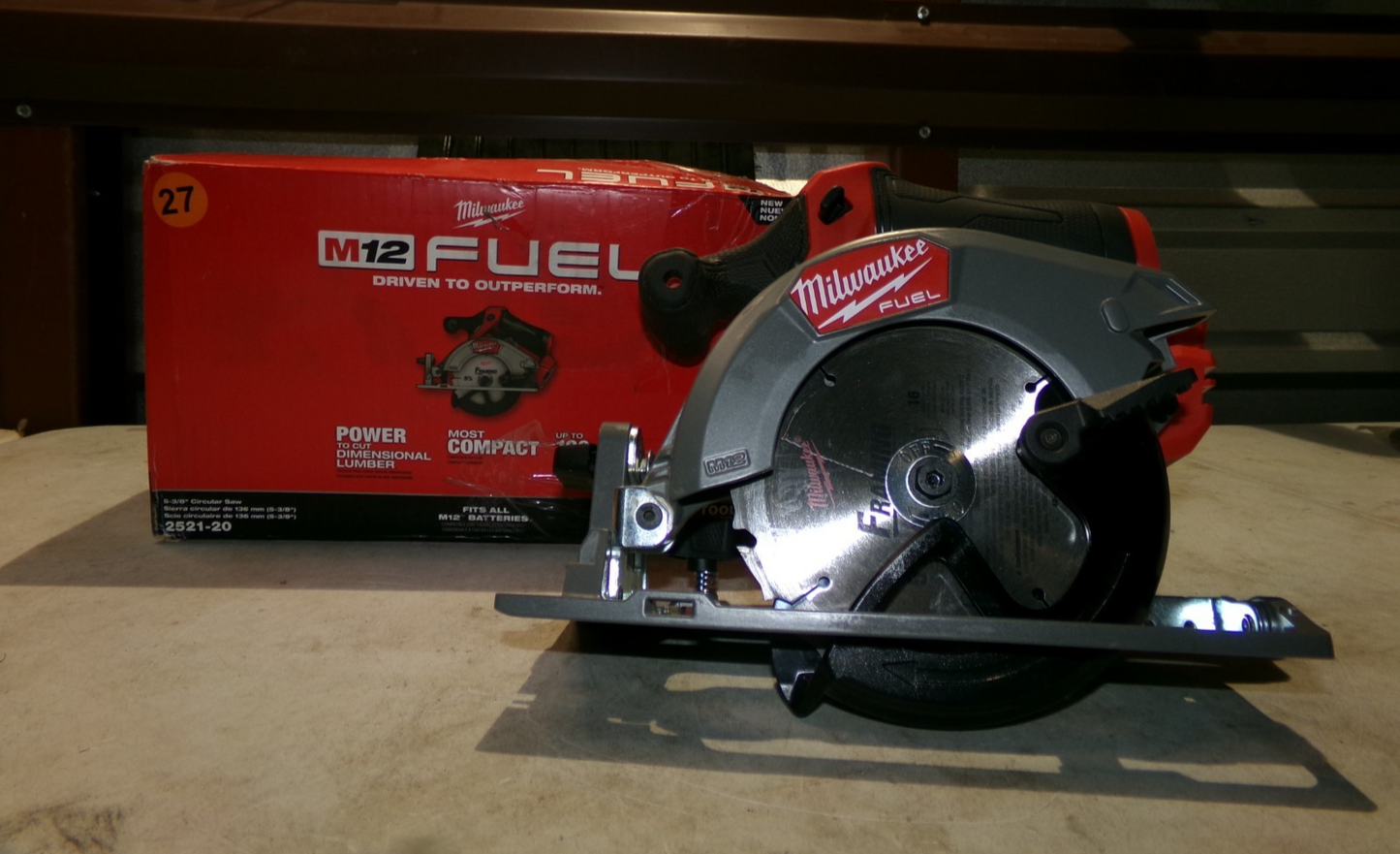 Milwaukee 252120 M12 12V Brushless 53/8 in. Cordless Circular Saw Tool Only1