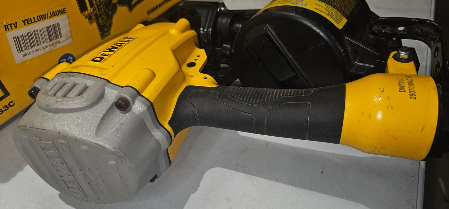 DEWALT DWF83C 15 Degree Coil Framing Nailer7