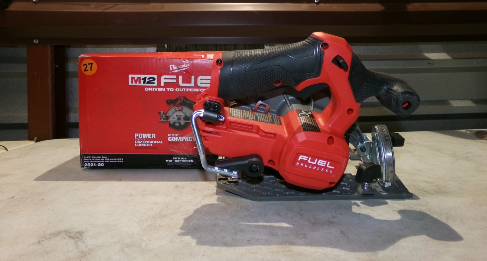 Milwaukee 252120 M12 12V Brushless 53/8 in. Cordless Circular Saw Tool Only3