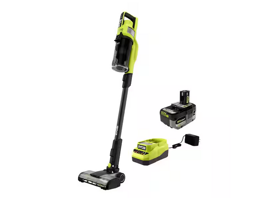 RYOBI ONE+ HP 18V Cordless Pet Stick Vacuum Cleaner Kit With battery and Charger0
