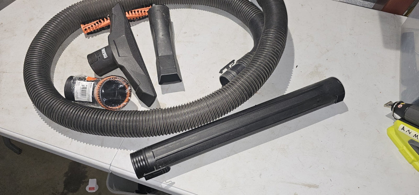 RIDGID 6 Gallon Attachments Only Nozzle and Hoses Only1