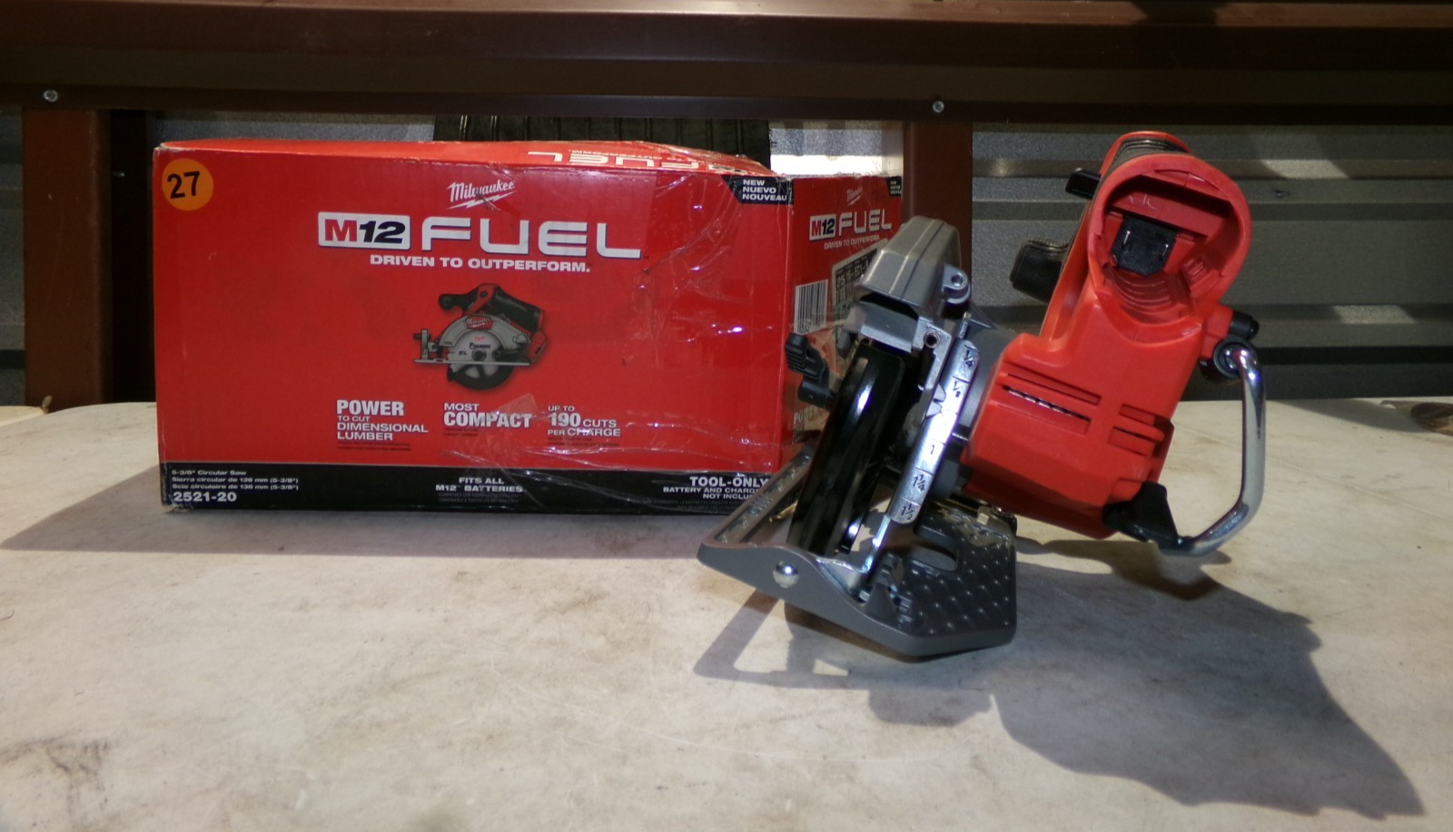 Milwaukee 252120 M12 12V Brushless 53/8 in. Cordless Circular Saw Tool Only2