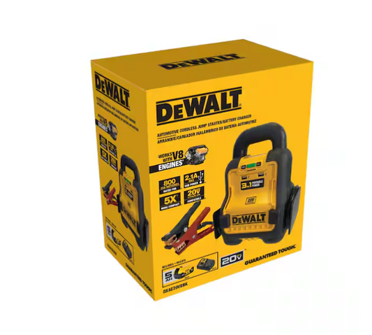 DEWALT DXAE20VBBK Battery Booster / Jump Starter  Tool Only 720
