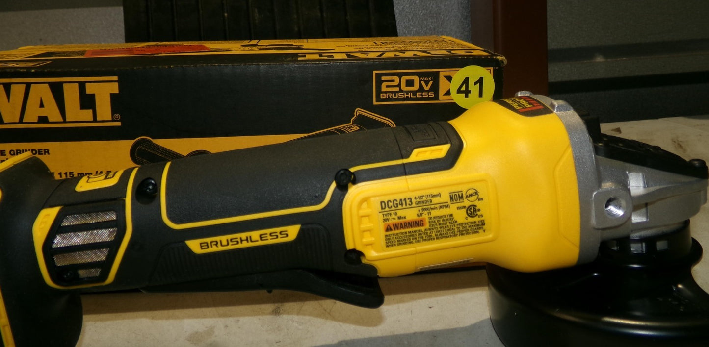 DEWALT DCG413 20V 41/2 inch Grinder  Tool Only1