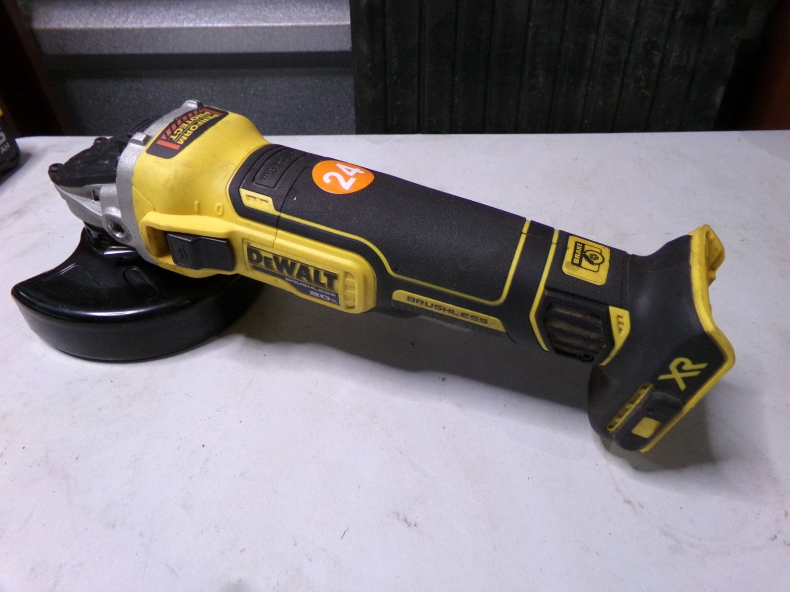 DEWALT DCG402B 20V MAX* 41/2 in. Angle Grinder (Tool Only)1