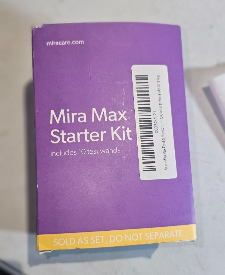 MIRA MAX FERTILITY STARTER KIT 10 Test Wands0