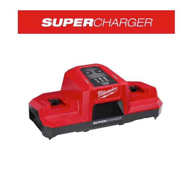 Milwaukee 48591815 M18 18V Dual Bay Simultaneous Super Charger0