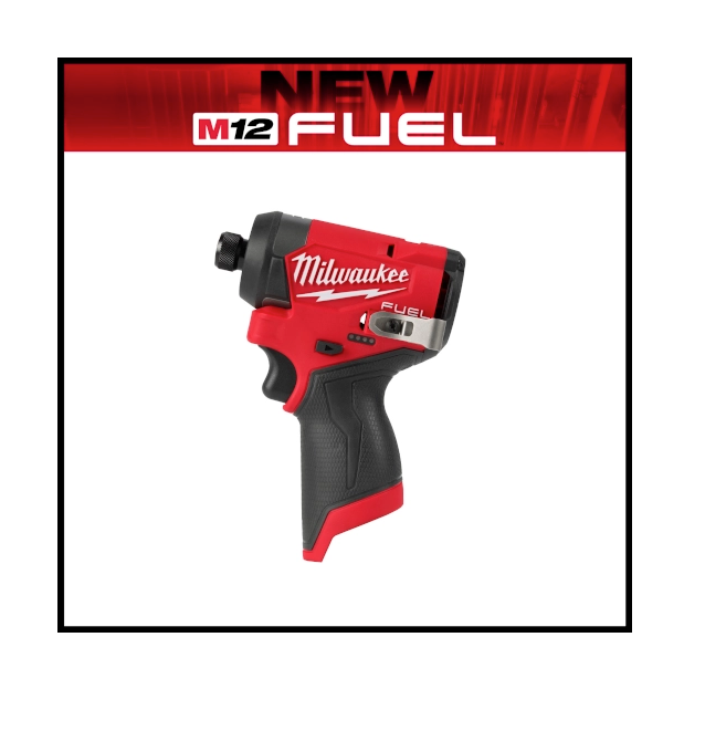 Milwaukee M12 Fuel 1/4in Hex Impact Driver  (345320) Tool Only0